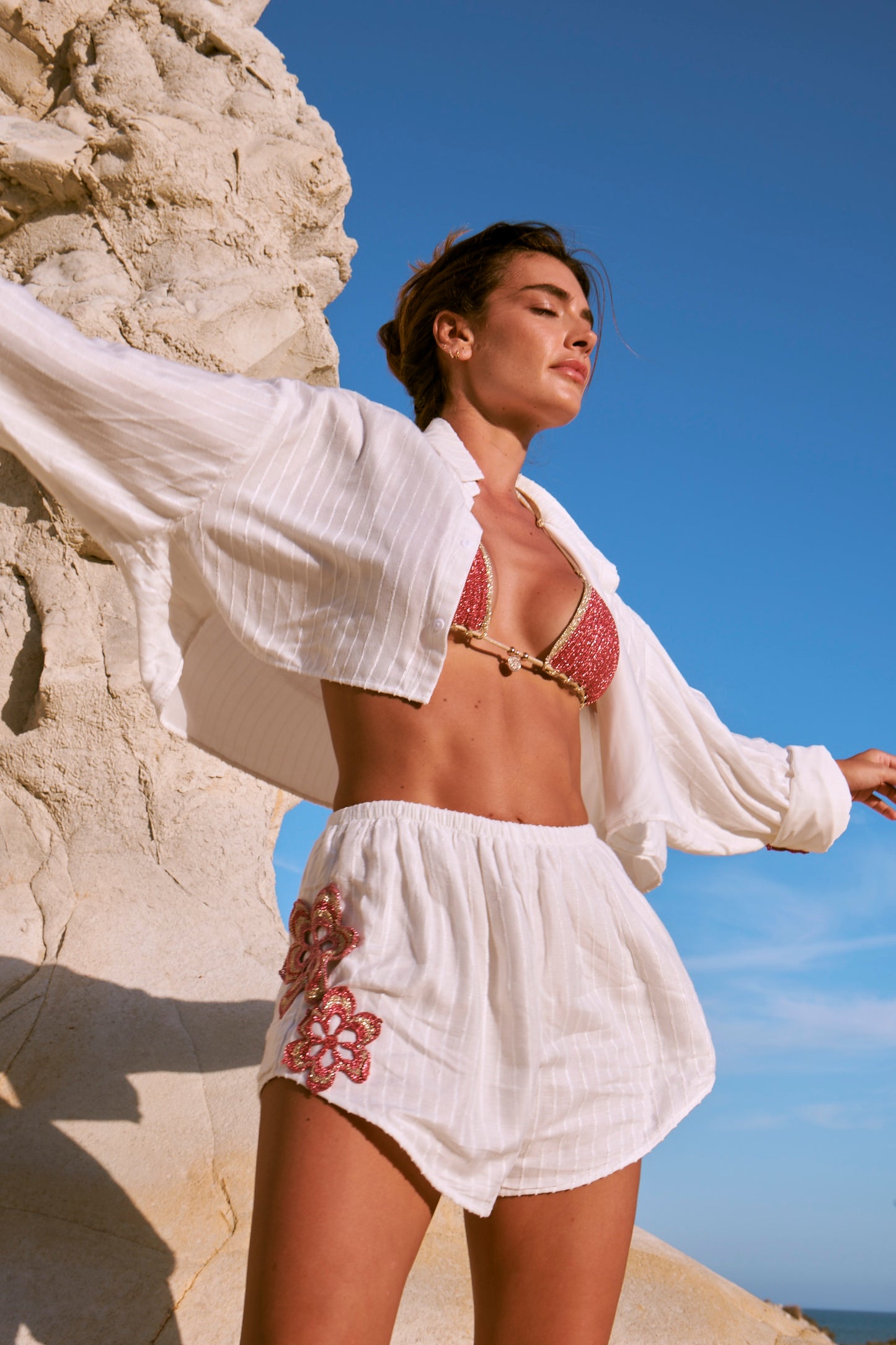 PLUMERIA - BIO COTTON SHIRT