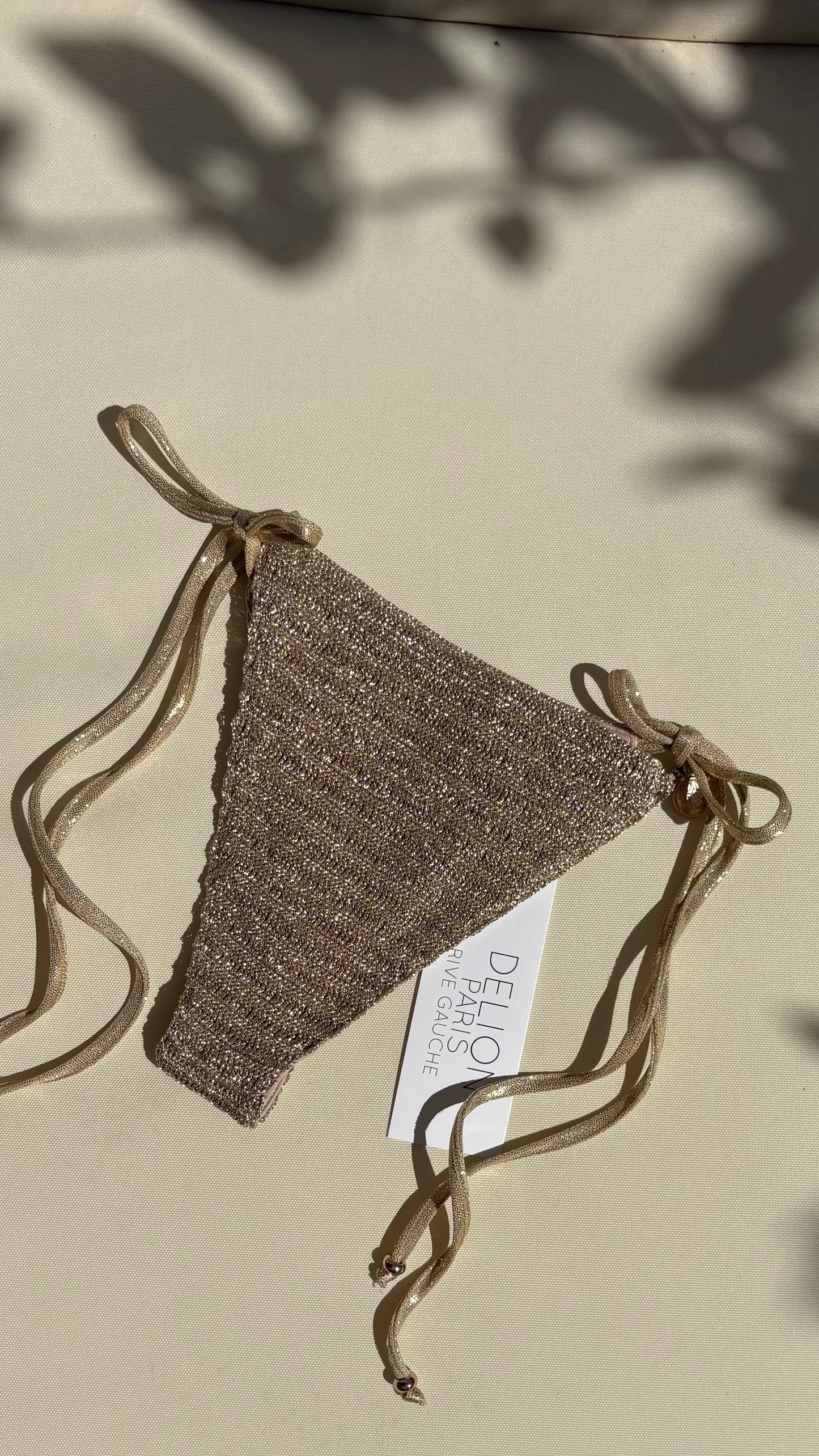 GISELE TANGA GOLD - GOLD TIES