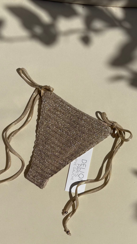 GISELE TANGA GOLD - GOLD TIES
