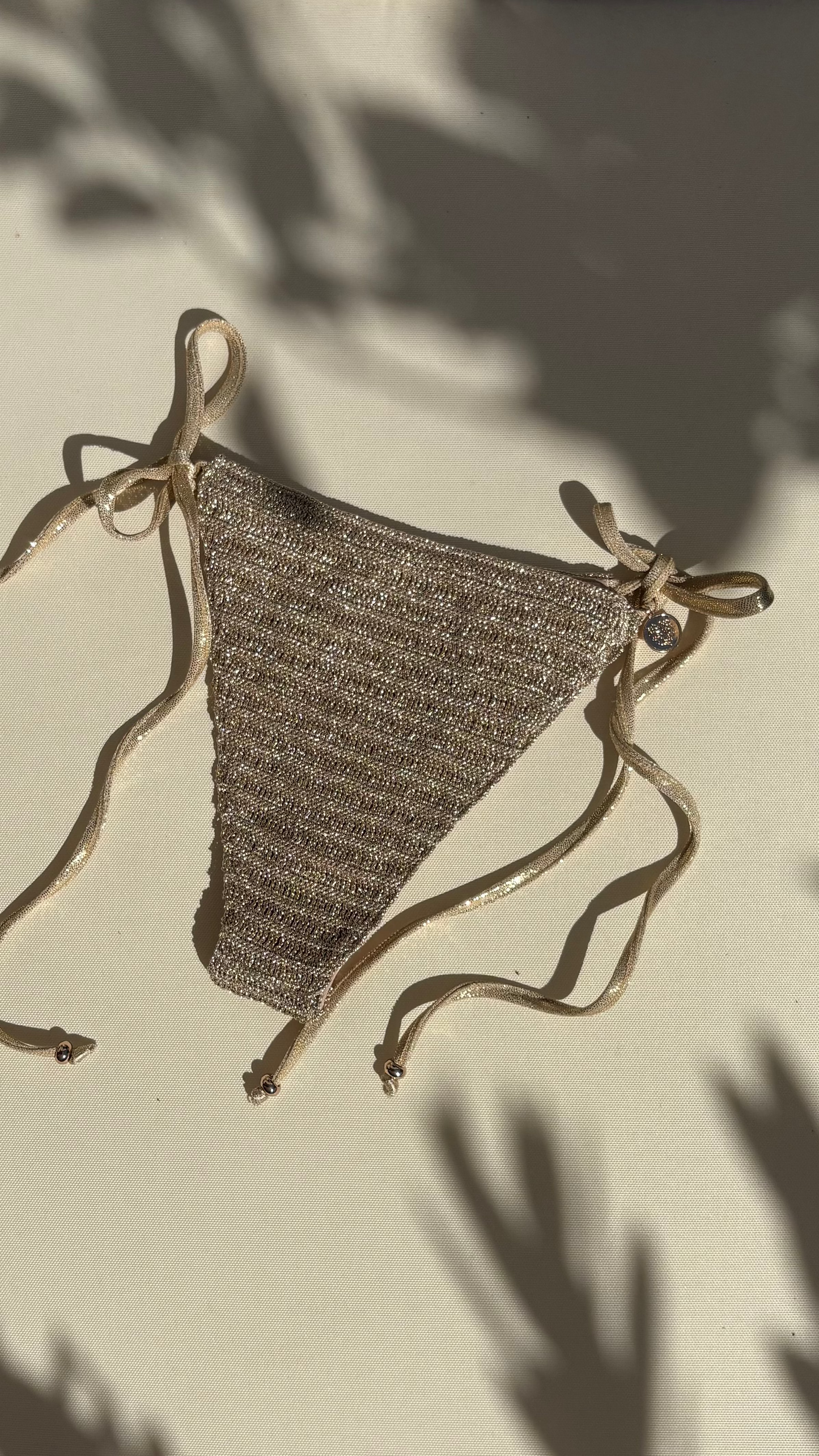 GISELE TANGA GOLD - GOLD TIES